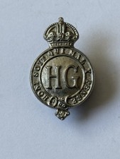 WW2 Home Guard Lapel Badge.