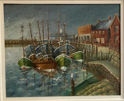 Vintage oil painting - vintage,