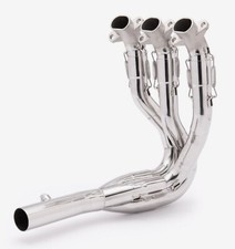 Stainless Steel Decat Exhaust Header Manifold Downpipe Triumph Street Triple 765