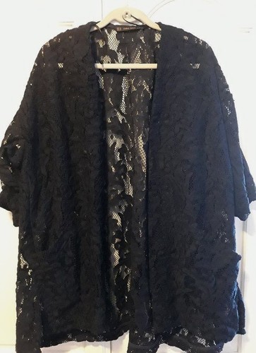 Zara lace navy - , blue