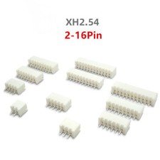 Straight Pin Header Housing Connector 2-16 Pin Male Plug Socket JST XH2.54mm