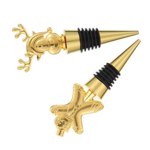 2pcs festive gold wine - gold,