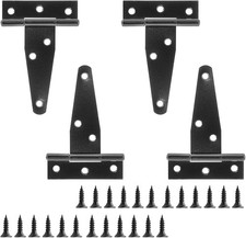 4Pcs T-Strap Hinge 3 Inch