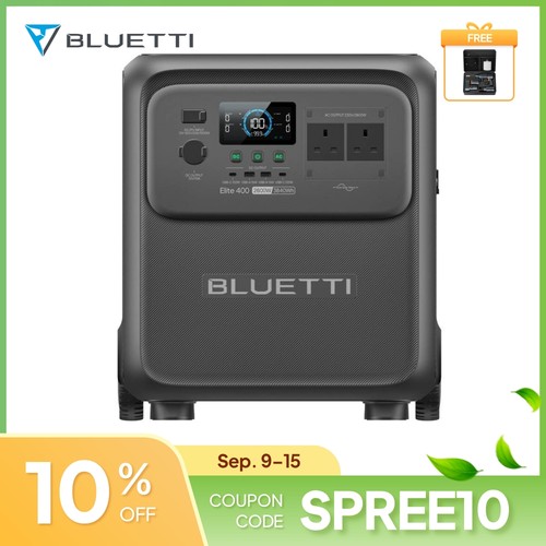 Bluetti elite 400 2600w 3840wh - elite,