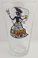 HALF PINT BEER GLASS ~ GREAT BRITISH BEER FESTIVAL 2011 ~ CAMRA ~ REAL ALE