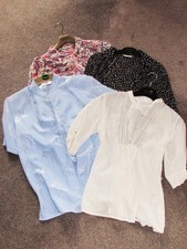 Women's Vintage Clothing Tops size 10 bundle. Marks & Spencer/Hamells. 