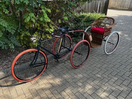 Victorian man tricycle - tricycle, and