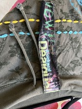 Desigual Multi Coloured Boho Skirt with Elastic Waistband Size Medium/Large