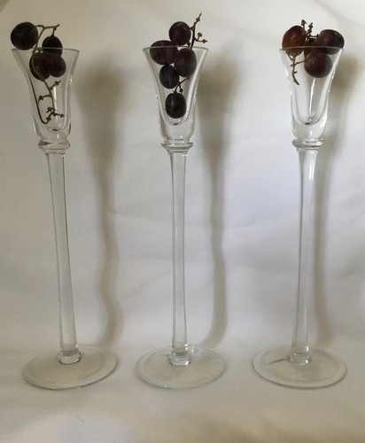 Elegant tall clear centerpiece - elegant,