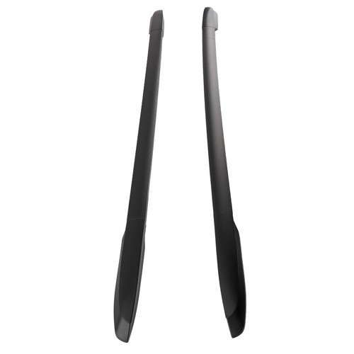 Aluminium roof rails - black, for