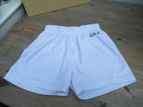 Men white lycra gymnastics - men's,