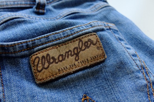 Vintage wrangler blue jeans - vintage,