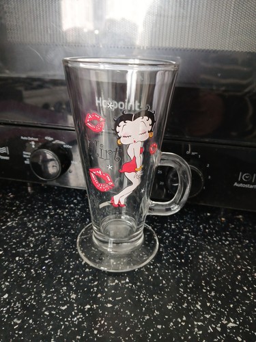 Betty boop latte glass mug - latte,
