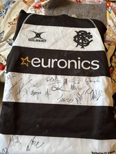 Barbarians Vs The World XV 2023 Signed Jersey, Rugby Memorabilia, Signed Jersey