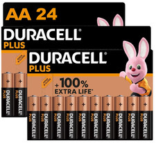 24x Duracell AA Plus Power
