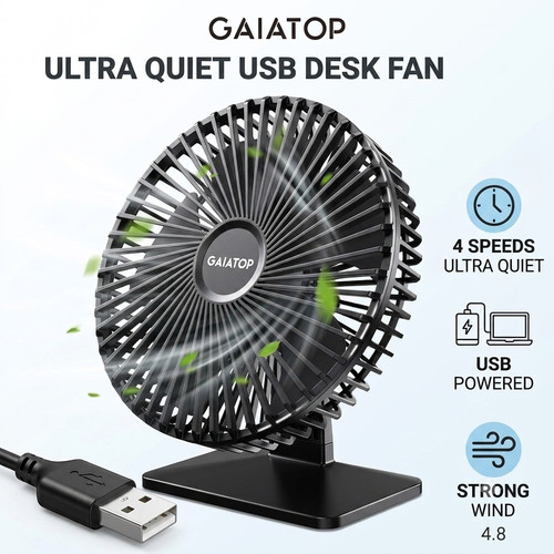 Gaiatop portable usb - gaiatop, fan