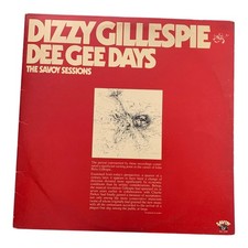 Dizzy Gillespie – Dee Gee Days - Vinyl Lp Record jazz 