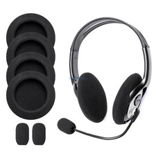 Foam Ear Pads Mic Covers for