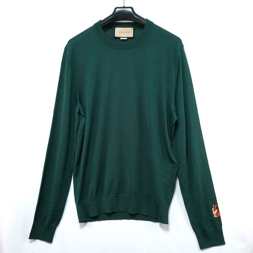 Gucci rabbit embroidery wool - rabbit,