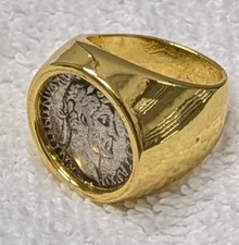 Roman silver coin gold - roman,