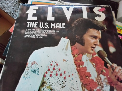Elvis presley the male lp - male,