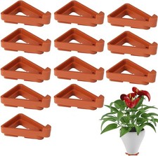 48Pc Flower Pot Feet Garden Plant Pot Feet Risers Invisible Low Profile Outdoor