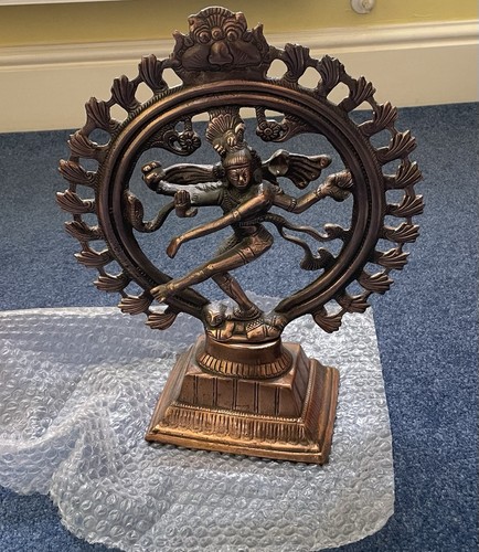 Nataraja god antique bronze - antique,