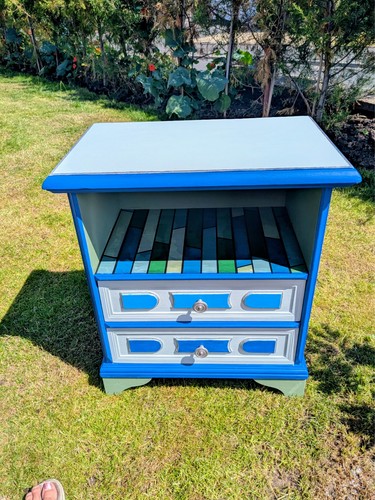 Upcycled bedside drawers - upcycled,