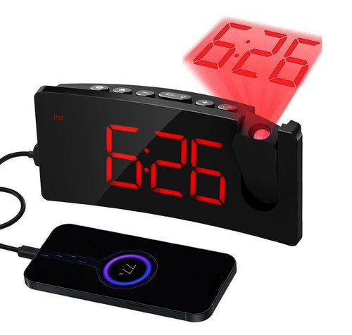 Projection alarm clock - alarm,
