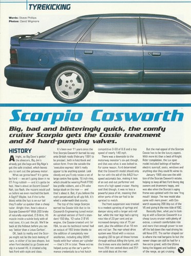 Ford scorpio cosworth original - ford,