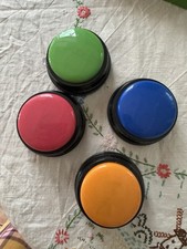 4 Recordable Dog Buttons