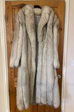 real mink fur coat size 12-14