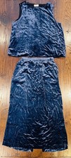 Beautiful TOAST navy velvet