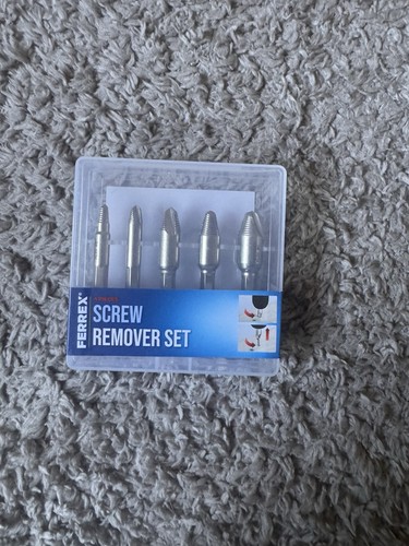 Ferrex screw remover - remover, set