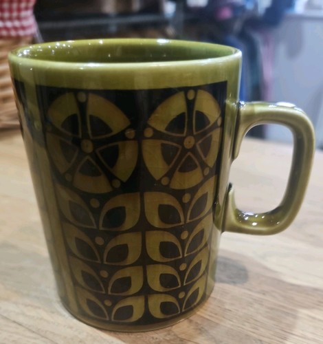 Hornsea pottery green mug - hornsea,
