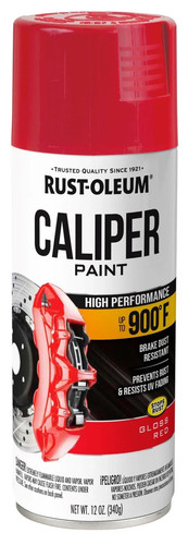 12oz red caliper paint - red, high