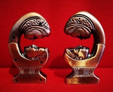 2 X Table Top Lighters Copper 