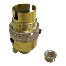 Jeani Brass Lamp Holder