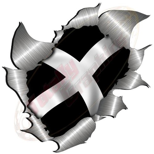 Xlarge metal rip torn - metal, cornish