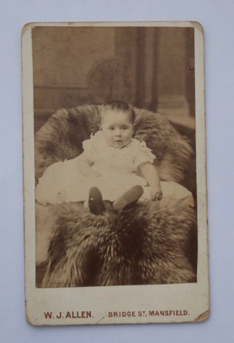 Cdv victorian infant - of, a