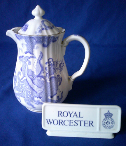 Vintage royal worcester blue - royal,