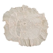 NET LACE Tambour Embroidered