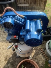 Quite 50ltr Litre Vertical Air Compressor Upright 2hp 230V
