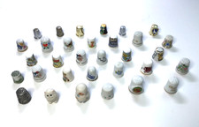 THIMBLE ASSORTED lot of 32 -