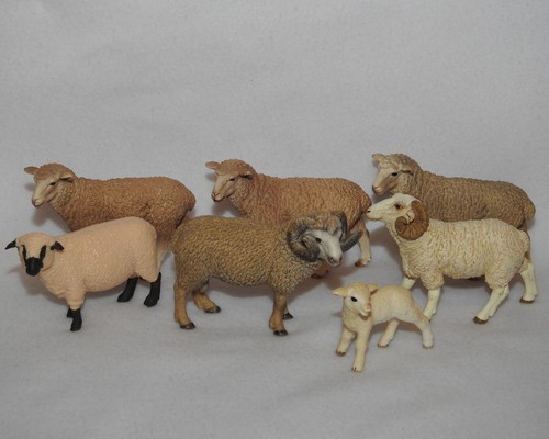 Schleich 2012 ewes ram sheep - ewes,