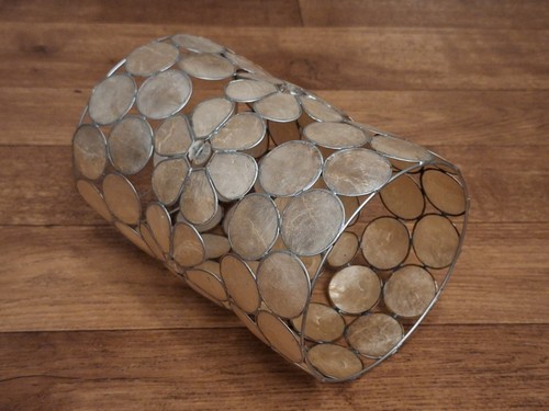 Capiz shell vintage cream - capiz,