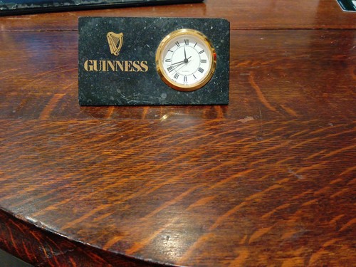 Rare guinness clock - rare,