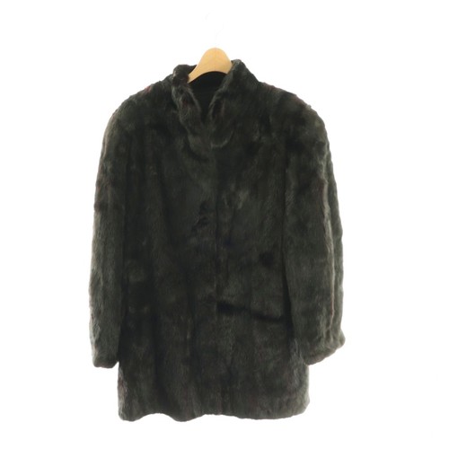 Sable fur coat mink - mg, medium