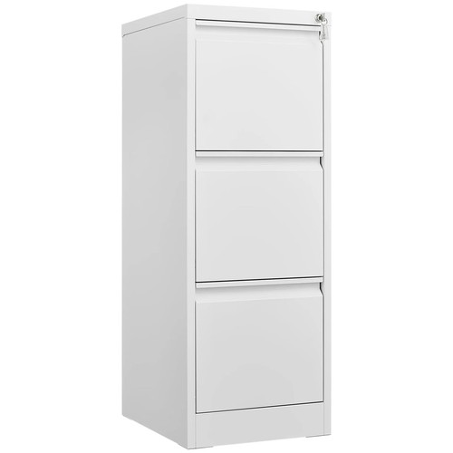 Garvee white drawer vertical - white, 3