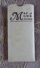Old Map Of GWR System in Handy Wallet (Great Western Railway)